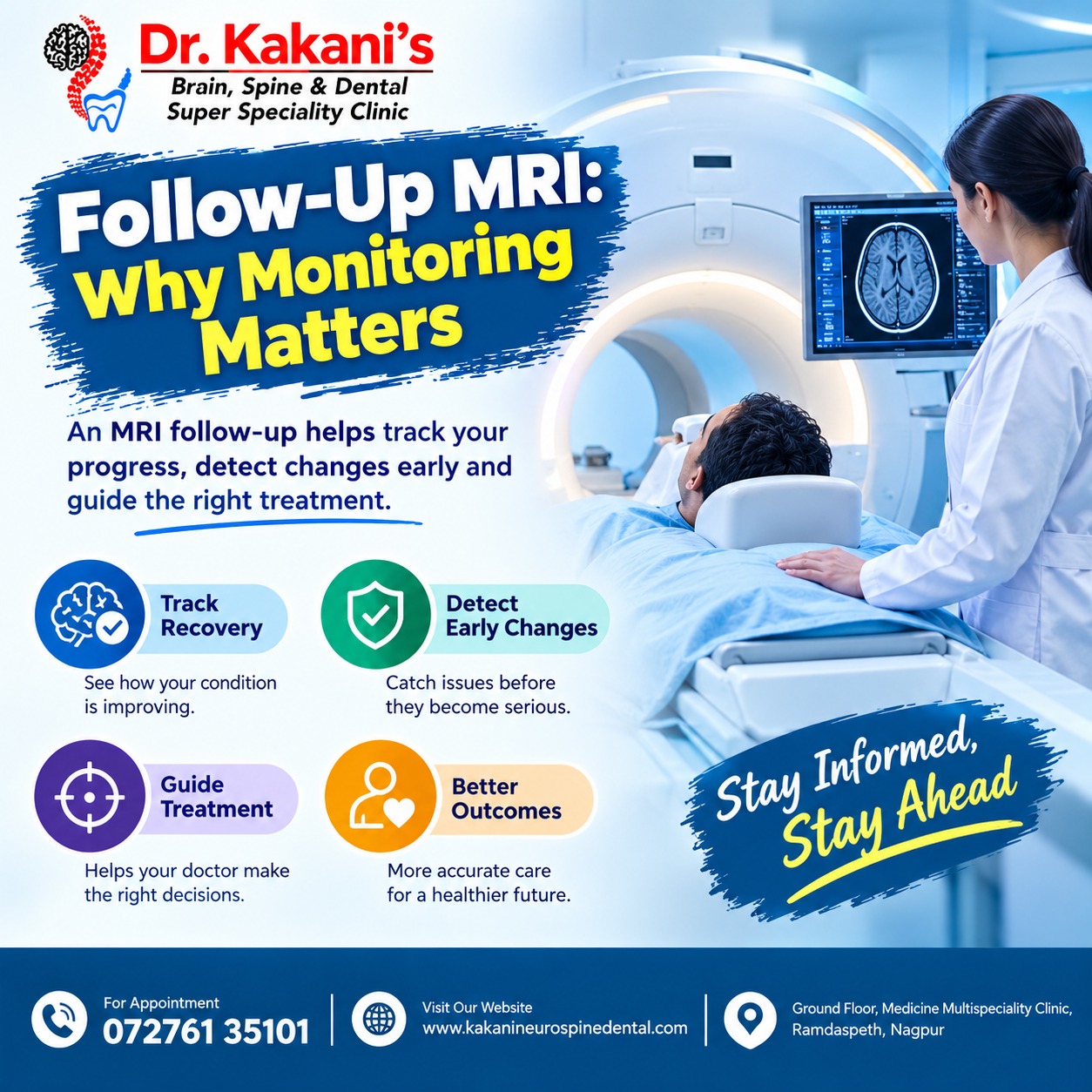 Follow-Up MRI: Why Does Monitoring Matter?